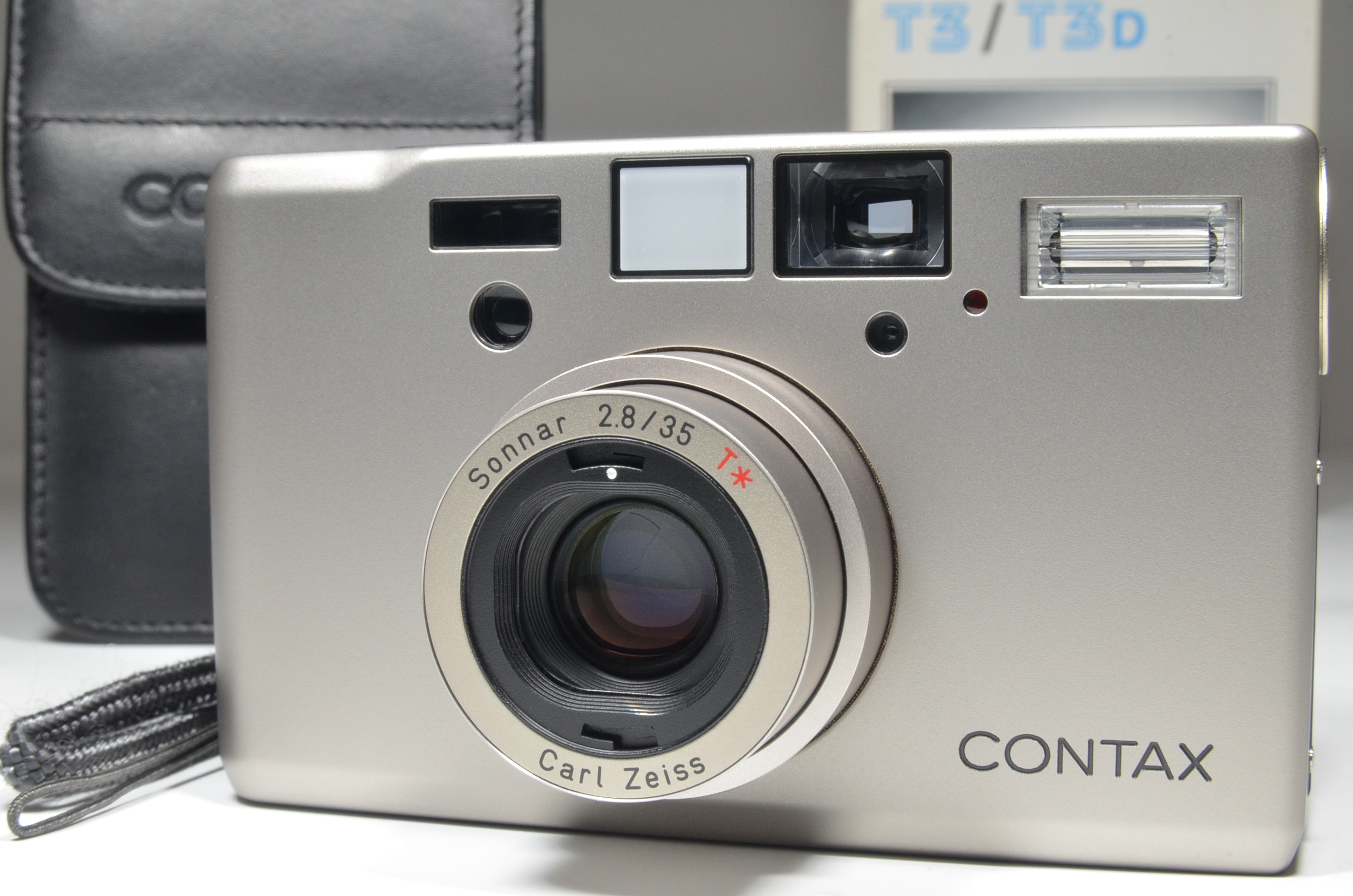 contax t3 point & shoot 35mm film camera