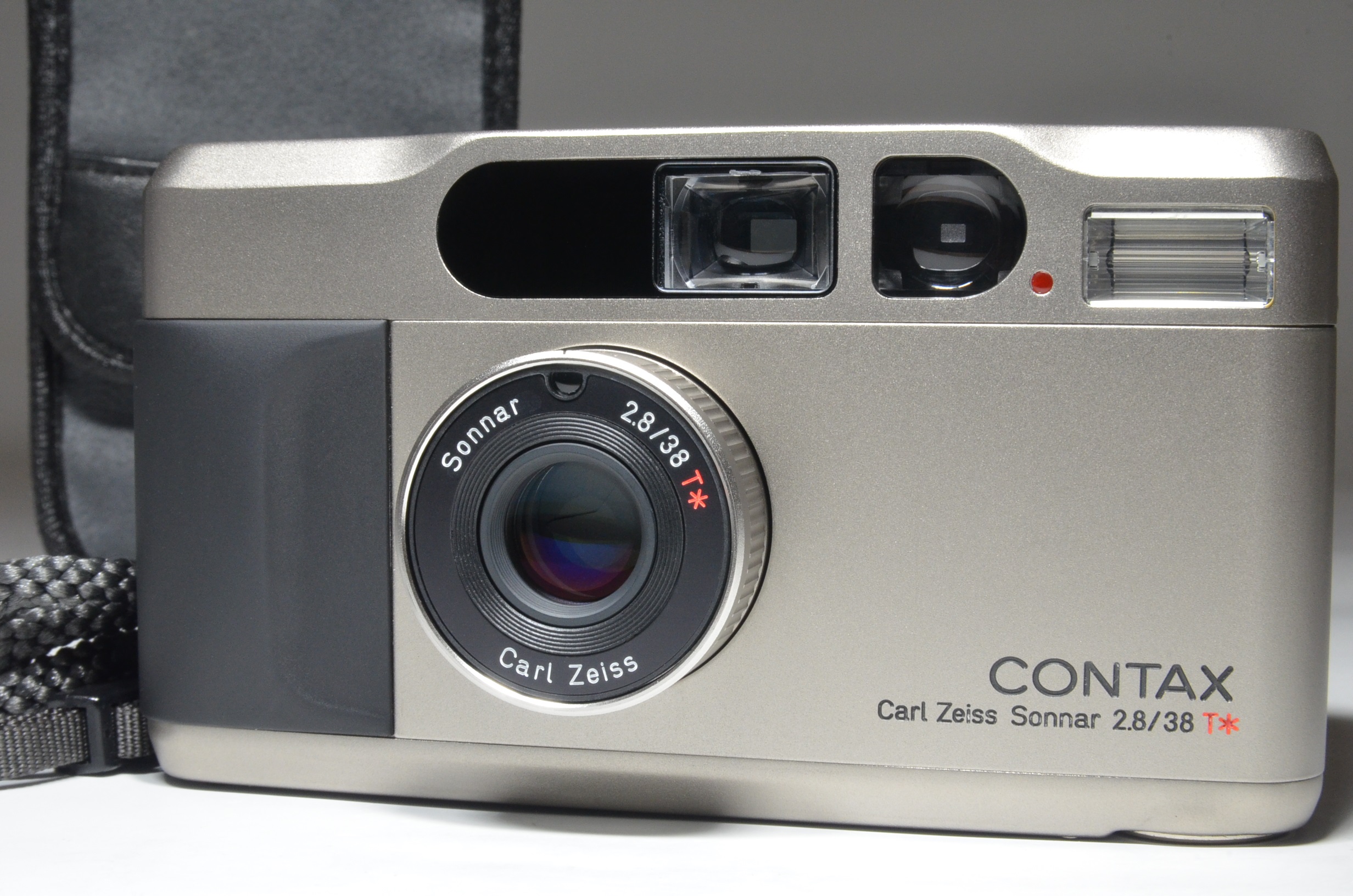 contax t2 data back point & shoot 35mm film camera