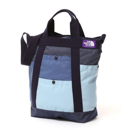 north face purple label tote bag